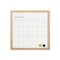 Martha Stewart Everette 18in. x 18in. Magnetic Monthly Calendar Dry Erase Board, w/Dry Erase Marker and 2 Mgnts BR-PM-MWP-4545-LN-MS - alternate 2